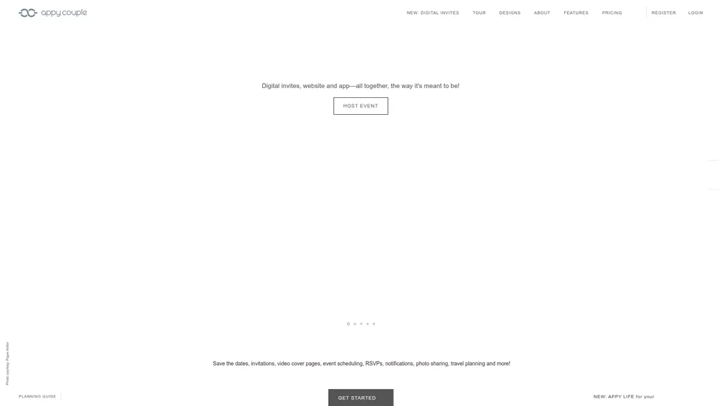 Appy Couple homepage