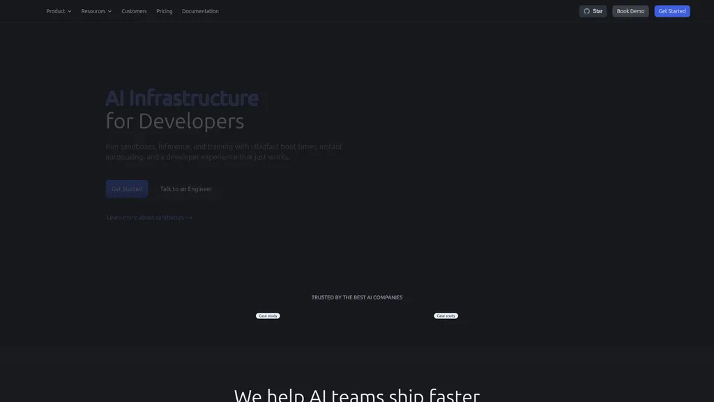 Beam homepage