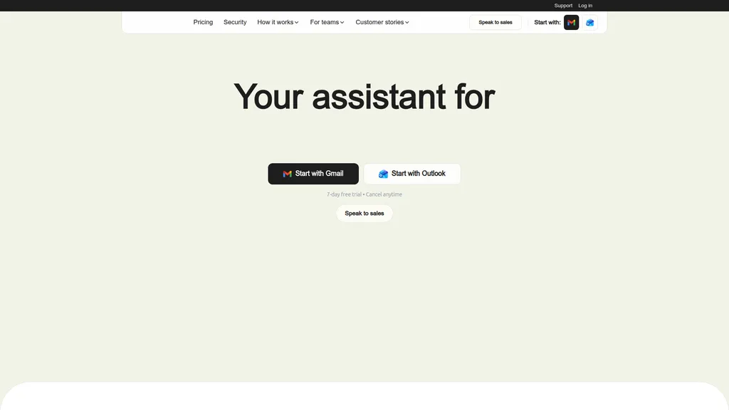 Fyxer homepage