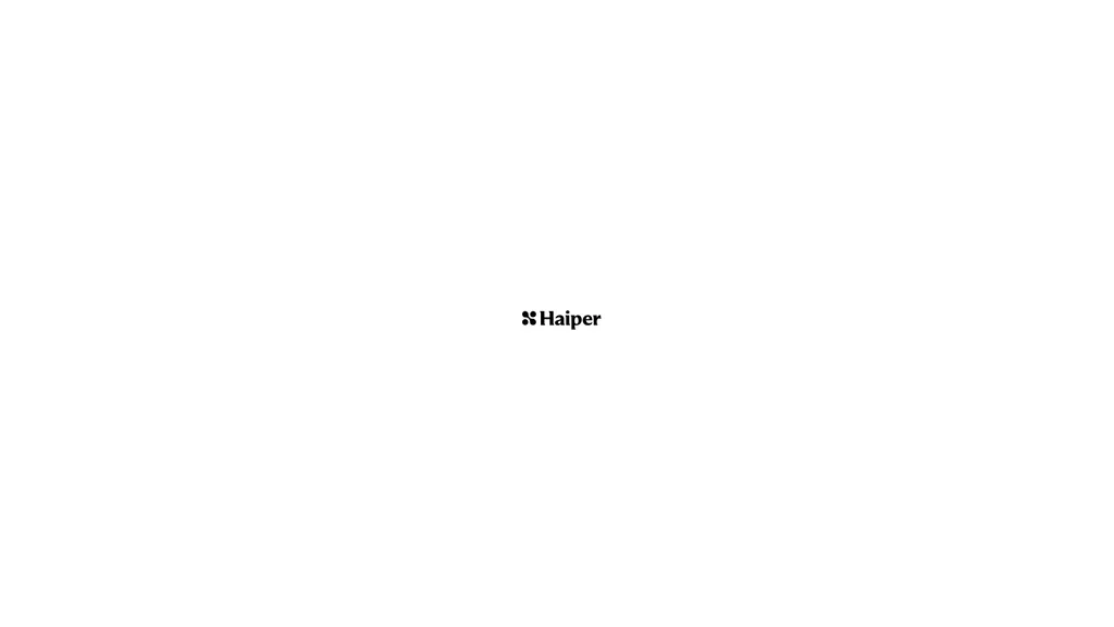 Haiper homepage