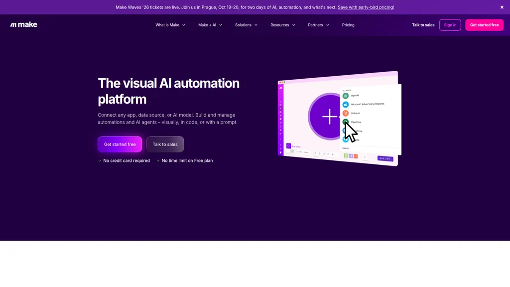 Make homepage