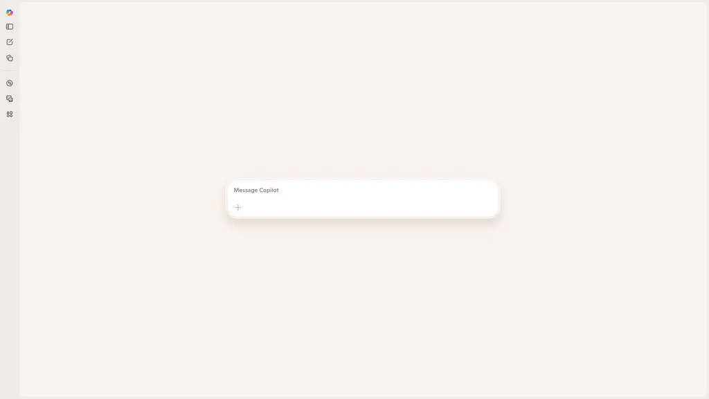 Microsoft Copilot homepage