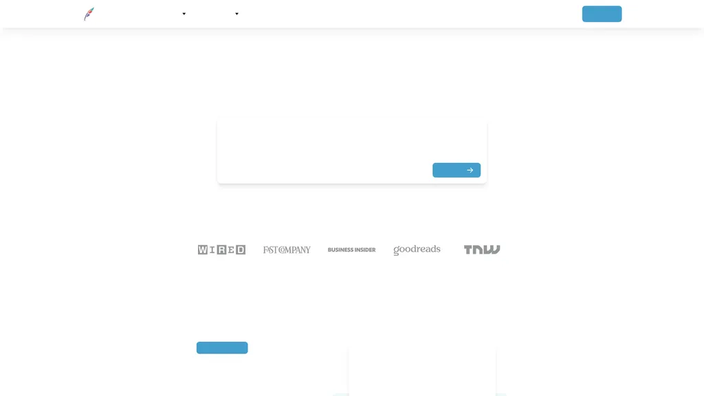 Squibler homepage