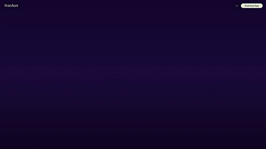 Stardust homepage