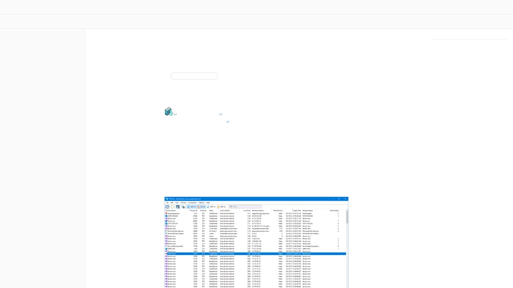 TCPView homepage