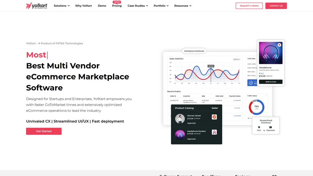 Yo!Kart homepage