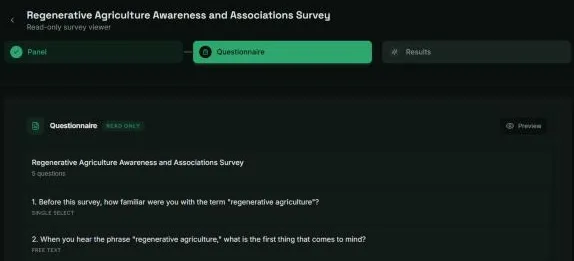 PersonaHive screenshot 3: Synthetic Consumer Research Platform