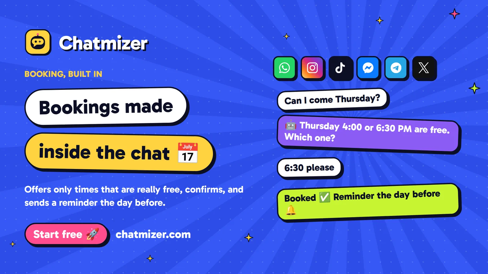 Chatmizer screenshot 2: Multi Platform AI Chatbot