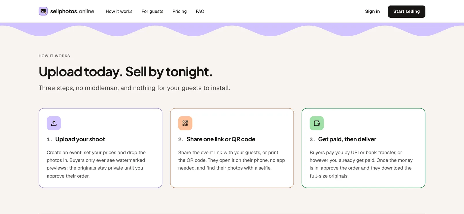 sellphotos.online screenshot 3: Online Photo Store for Event Photographers