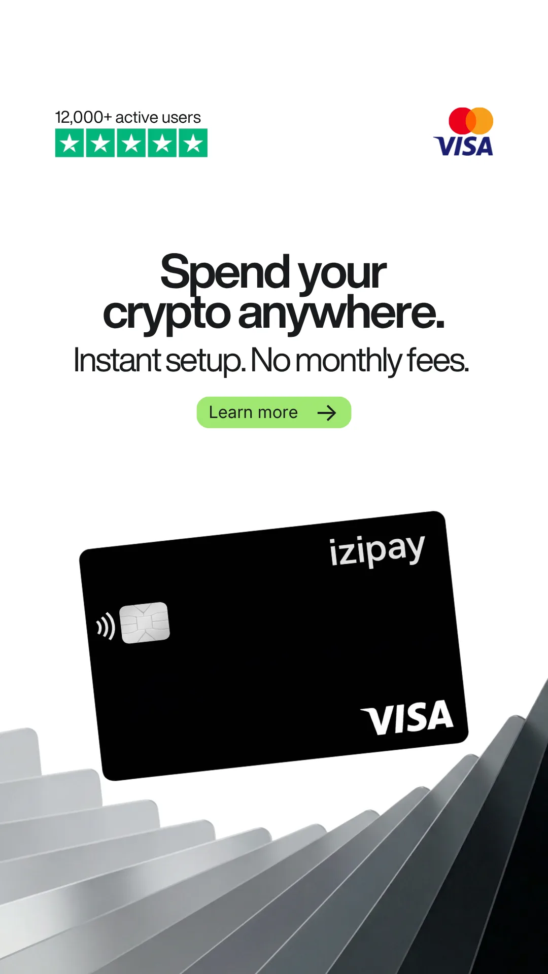 IZIPAY screenshot 3: Crypto Funded Virtual Card