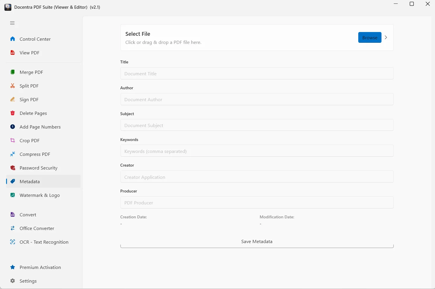 Docentra screenshot 4: Offline PDF Editor Suite