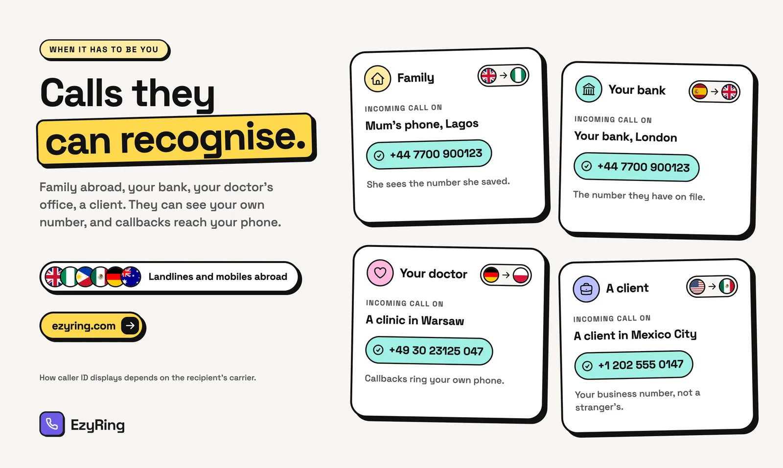 EzyRing screenshot 4: Browser Phone for International Calls