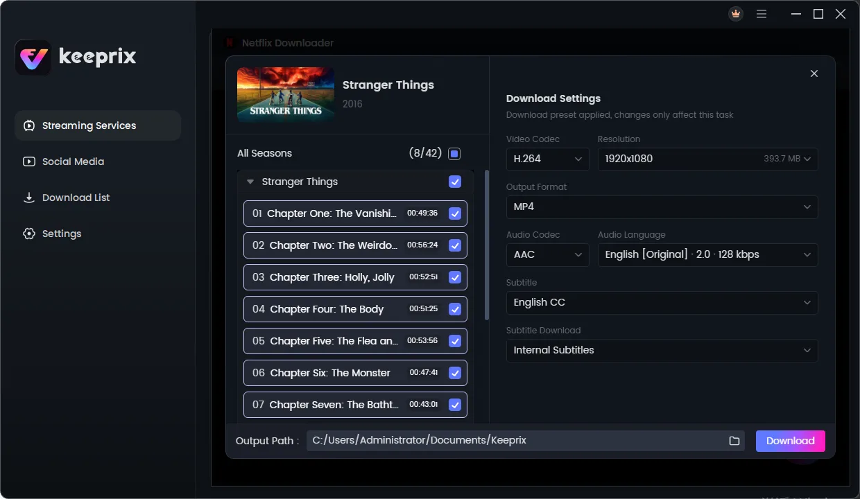 Keeprix Video Downloader screenshot 4: All-in-One Video Downloader