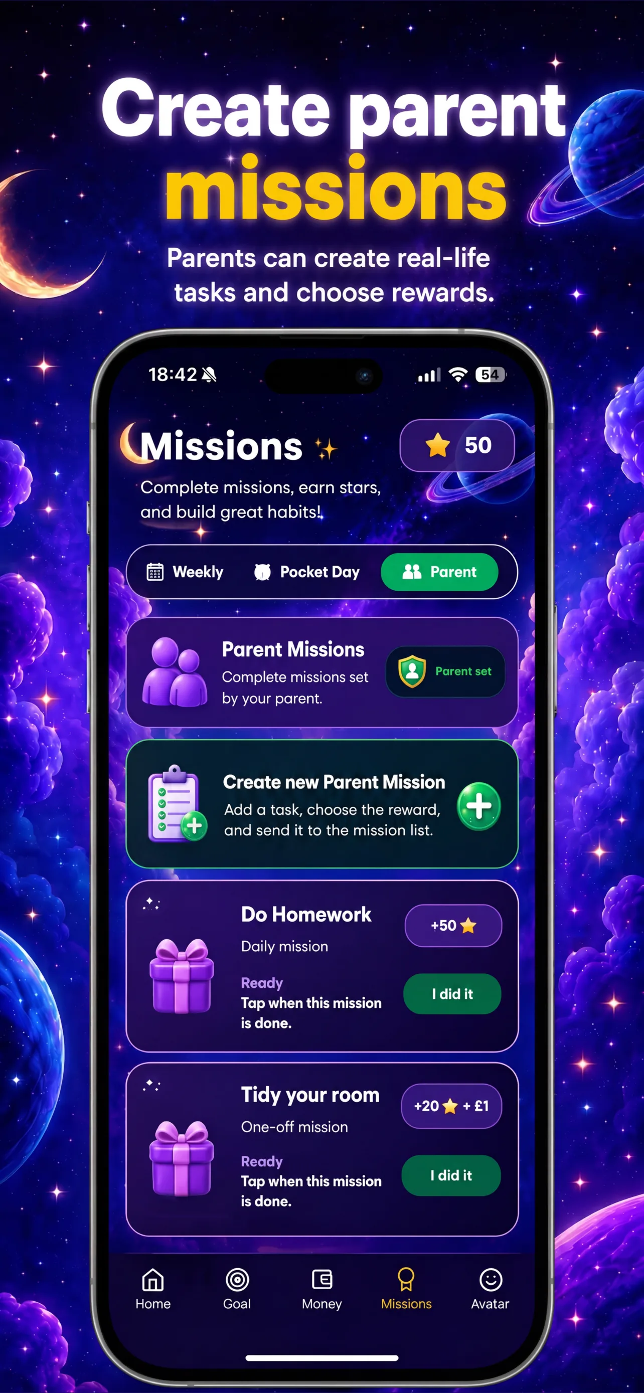 AllowanceGo screenshot 3: Pocket Money & Chores App for Kids