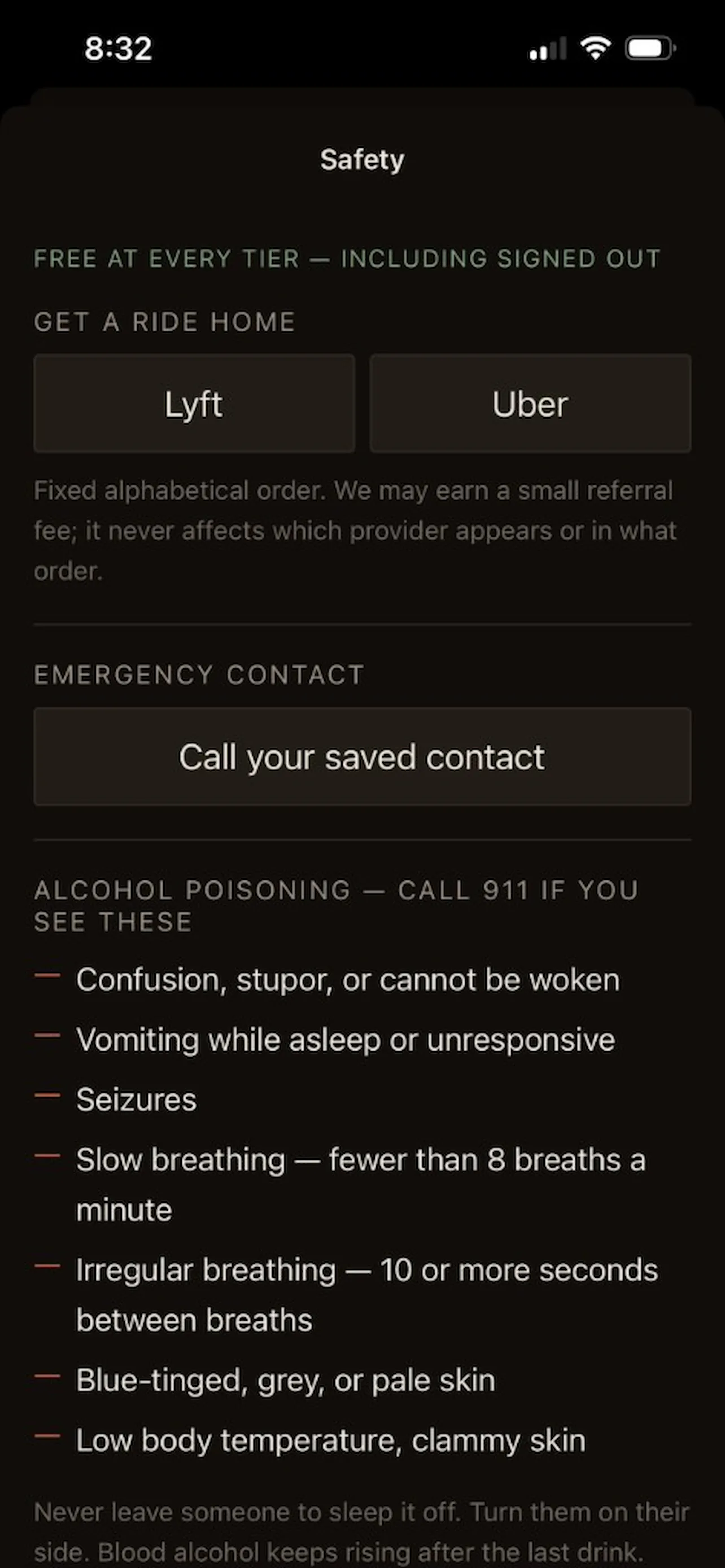 TabTotaler screenshot 4: Drink Tracker with BAC Estimates