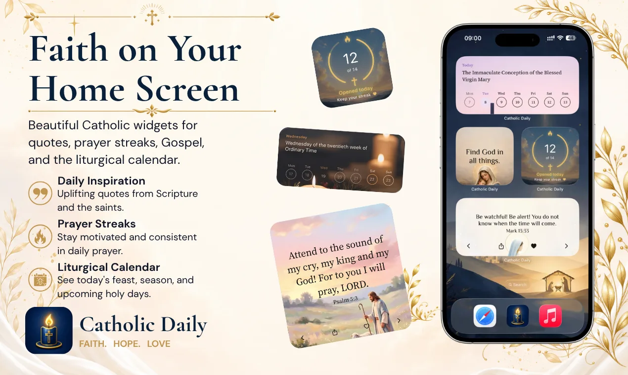 Catholic Daily: Bible & Saints screenshot 2: Daily Prayer and Bible App for iPhone