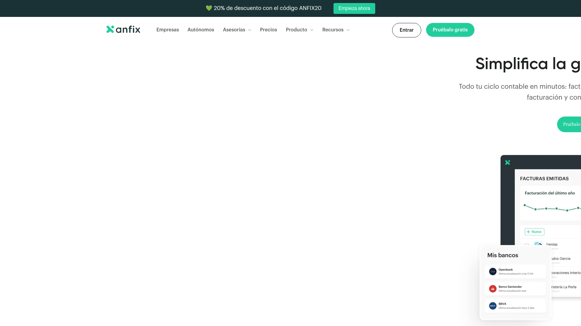 Anfix homepage