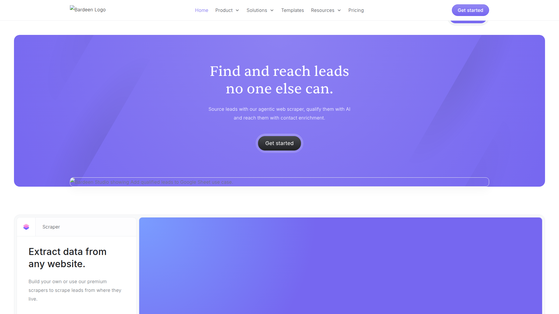 Bardeen homepage