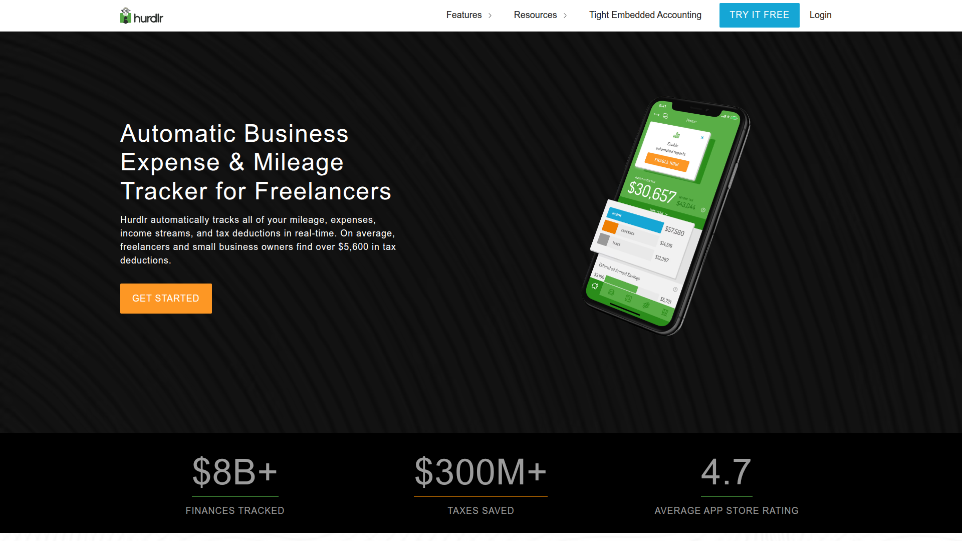 Hurdlr homepage