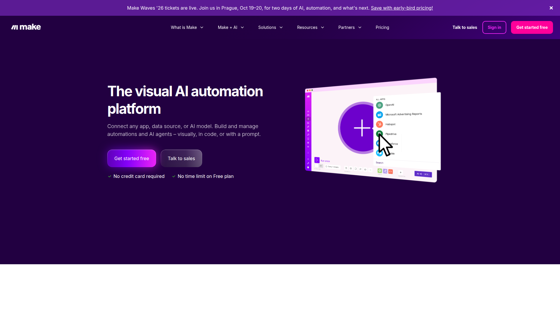 Make homepage