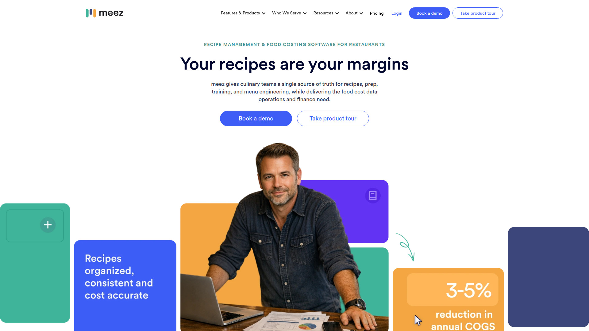 meez homepage
