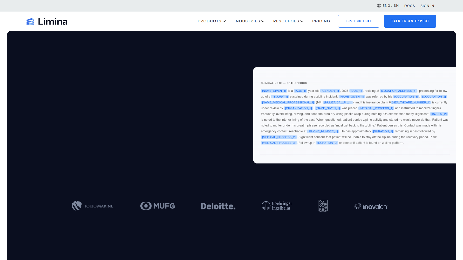 Private AI homepage