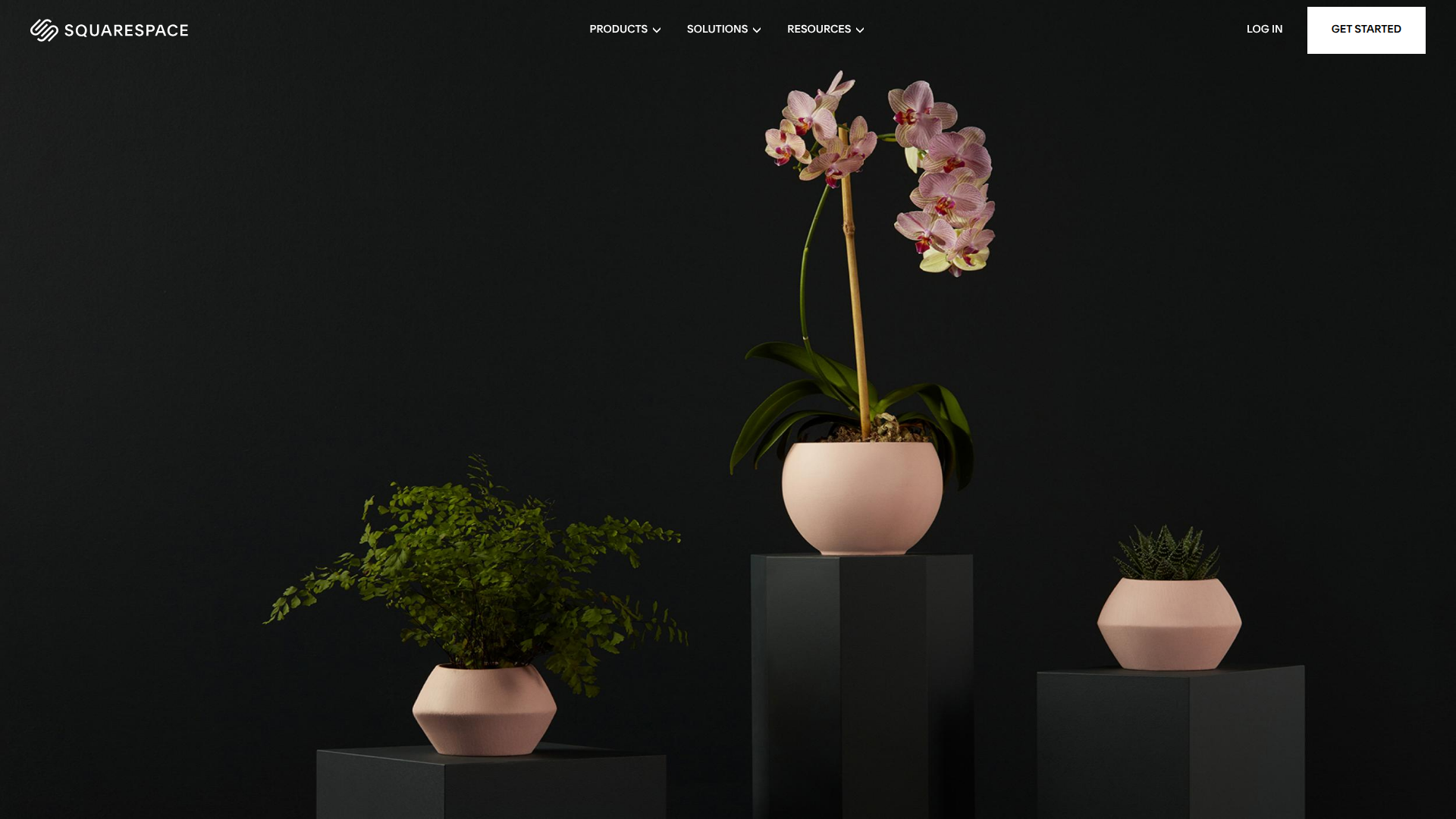Squarespace Commerce homepage