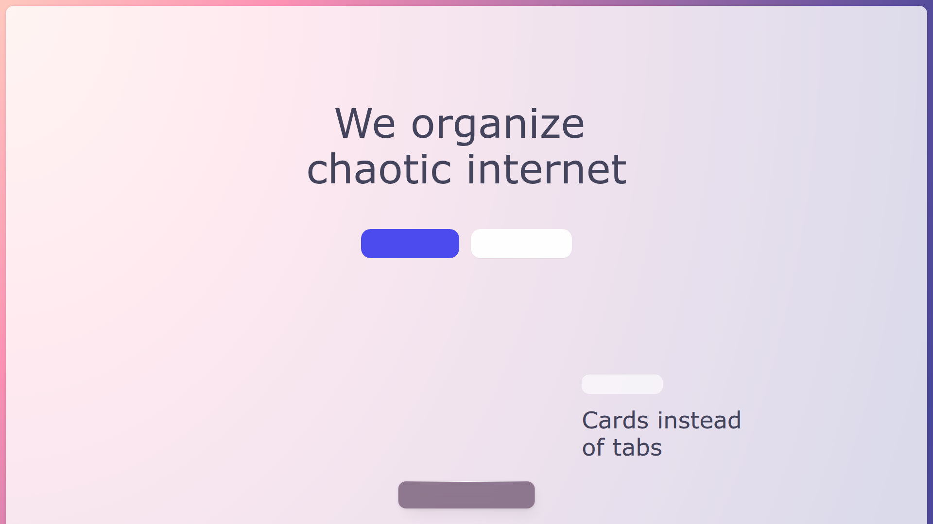 Stack homepage